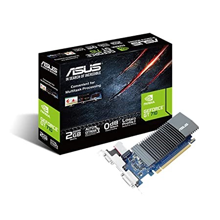 Picture of ASUS pci_e GeForce GT710 2GB GDDR5 64-Bit 0db Low Profile Graphics Card